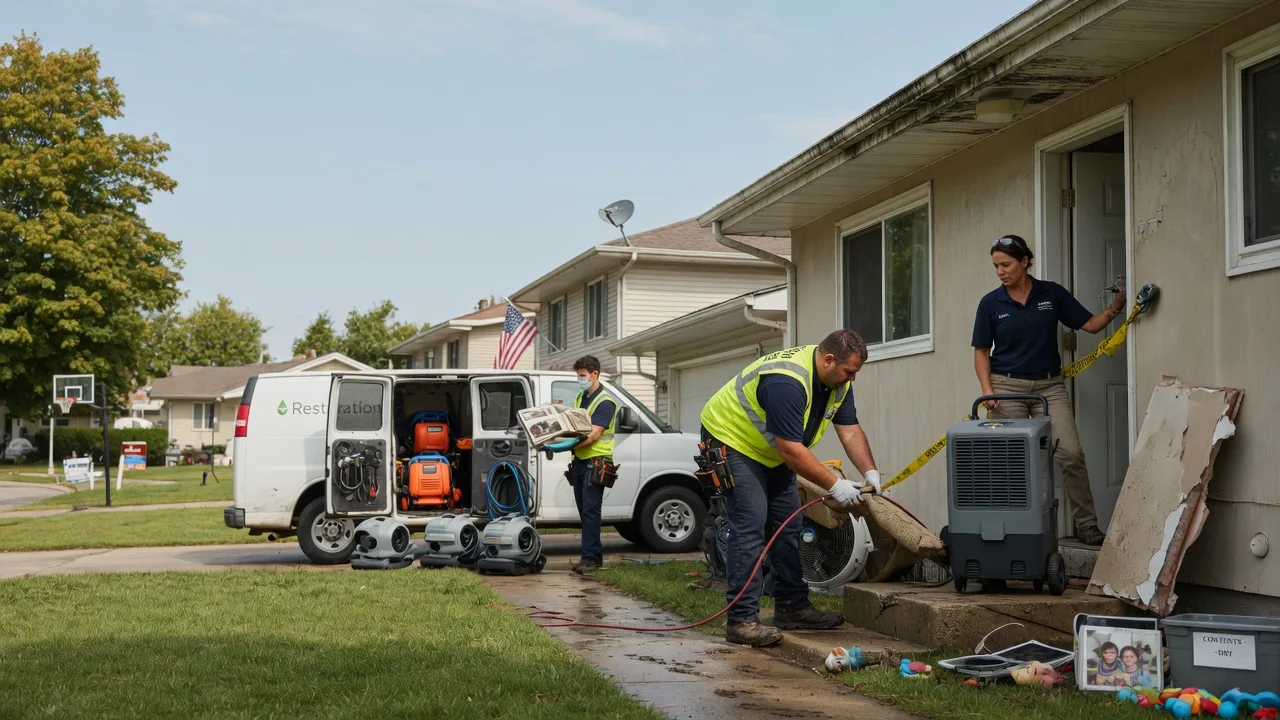 Water Damage Restoration in Saint John, IN near me